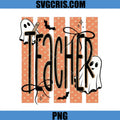 Ghost Teacher Halloween PNG, Spooky School Spirit Design PNG
