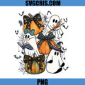 Pumpkin Ghost Halloween PNG, Cute Spooky Bookish Teacher PNG