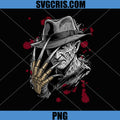 Freddy Krueger Killer PNG, Nightmare Horror Blood Art PNG