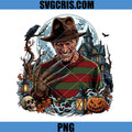 Nightmare Freddy Krueger PNG, Spooky Halloween Art PNG