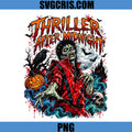 Thriller After Midnight Jackson PNG, Zombie Halloween Horror PNG