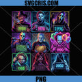 Horror Movie Villains PNG, Freddy Jason Chucky Mugshot HD PNG