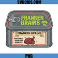 Franken Brains Halloween PNG, Spooky Zombie Brains PNG