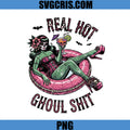 Real Hot Ghoul Shit Halloween PNG, Ghoul Girl Pool PNG