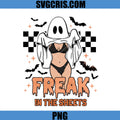Freak In The Sheets PNG, Halloween Ghost Lingerie Artwork PNG