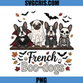 French Bulldog Halloween PNG, Vampire Ghost Skeleton Dogs Art PNG  