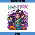 Huntrix Halloween Witches PNG, Huntrix Spooky Pumpkin Cat PNG