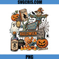 Trick Or Treat Halloween Day PNG, Spooky Pumpkin Ghost PNG