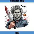 Michael Myers Halloween PNG, Horror Knife Killer PNG
