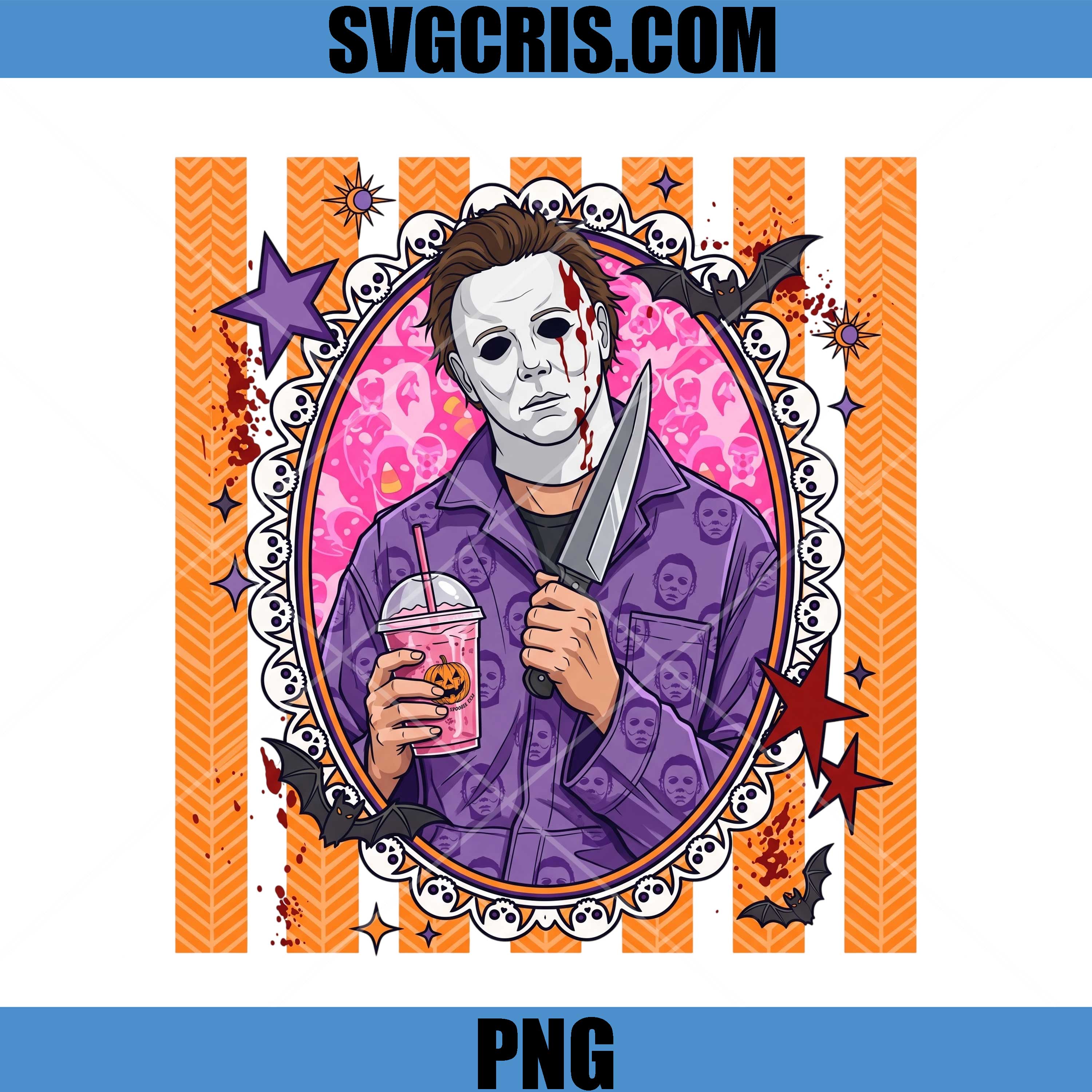 Michael Myers Halloween Killer PNG, Horror Movie Killer PNG