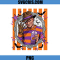 Freddy Krueger Halloween PNG, Spooky Slasher Horror PNG