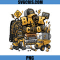 Back To School Dump Truck PNG, Building My Future Builder PNG