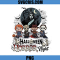 Halloween Horror Night Squad PNG, Ghostface Jason Freddy Chucky PNG  