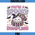 You’re A Spooky Dumpling PNG, Cute Halloween Ghost Dumpling PNG