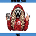 Ghostface Mama Est 1996 PNG, Coffee Horror Queen PNG