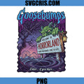 Horrorland Halloween PNG, Spooky Goosebumps Monster Design PNG