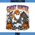 Ghost Hunter Halloween PNG, Spooky Ghost Hunter Pumpkin PNG
