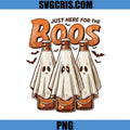 Just Here For The Boos PNG, Ghost Beer Bottles Halloween PNG