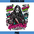 Ghostface Scary Movies PNG, Horror Fan Halloween PNG