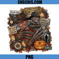 Freddy Krueger Pumpkin PNG, Nightmare On Elm Street Horror Art PNG