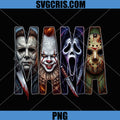Horror Mask Mama PNG, Michael Pennywise Ghostface Art PNG