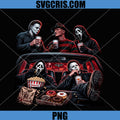 Horror Movie Squad PNG, Michael Freddy Ghostface Art PNG
