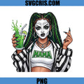 Gothic Mama Green Halloween PNG, Halloween Witch Lady Design PNG