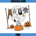 Snoopy Ghostface PNG, Michael Myers Halloween Pumpkin PNG