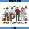 Howdy It's Spooky Season PNG, Halloween Horror Squad PNG