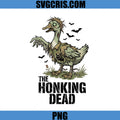 The Honking Dead Goose PNG, Zombie Goose Halloween PNG