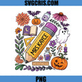 Mrs Kayce Ghost Pumpkin PNG, Halloween Classroom Design PNG