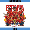 España World Cup 2026 Squad PNG, Spain Football Player Collage PNG