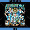 Argentina World Champions WC 2026 PNG, Argentina National Team Tribute PNG