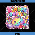 Kindergarten Rainbow School PNG, Cute Back To School PNG