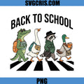 Back To School Animals PNG, Back To School Crossing PNG