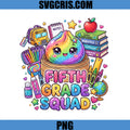 Fifth Grade Squad School PNG, Kawaii Student Dumpling PNG