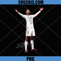 Jude Bellingham Celebration Pose PNG, Real Madrid Athlete PNG