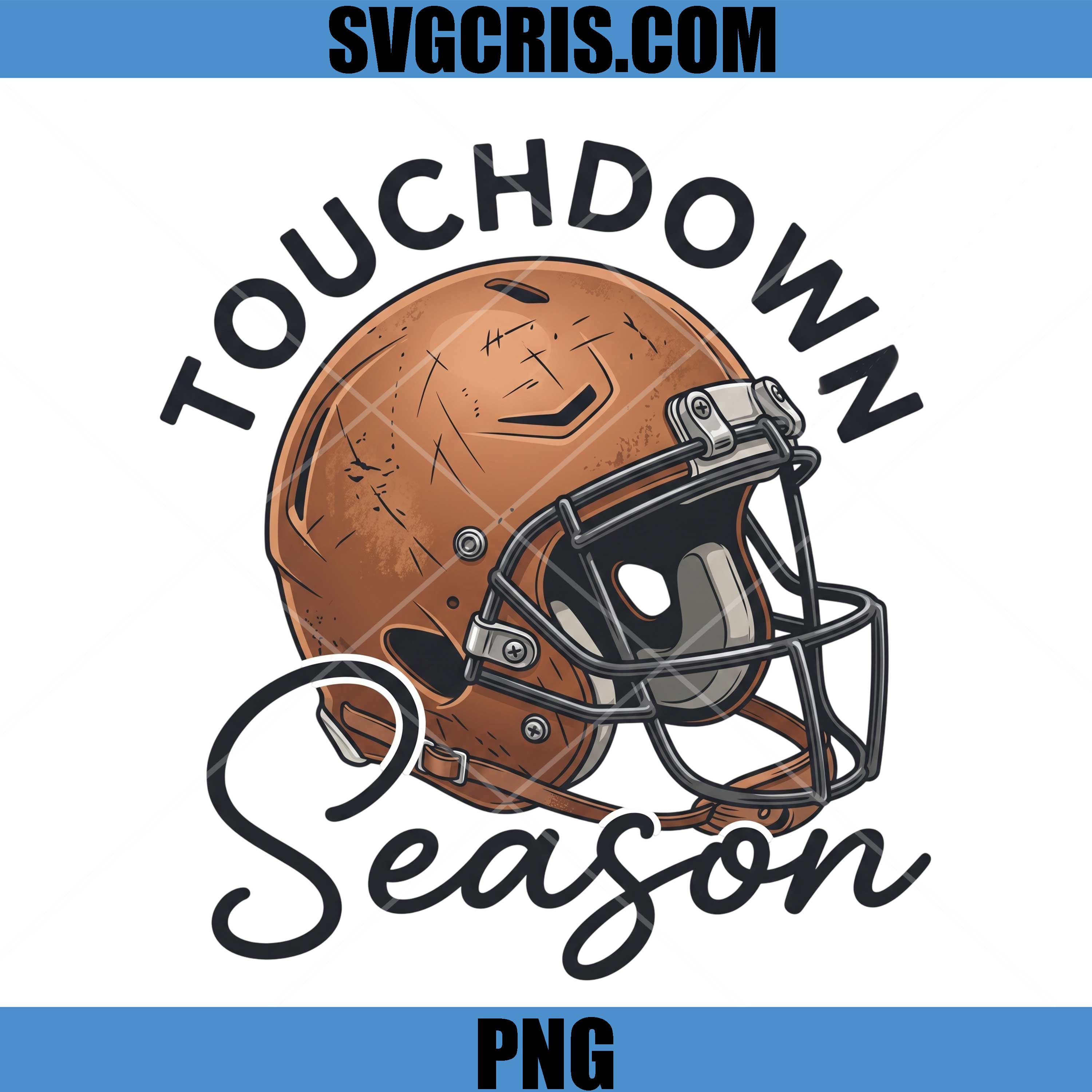 Touchdown Season Football Helmet PNG, Game Day Sports Fan PNG