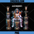 Jalen Brunson MVP Collection PNG, New York Basketball Legend PNG