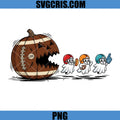 Football Pumpkin Ghost PNG, Cute Halloween Game Day PNG