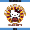 Arizona State University Hello Kitty PNG, ASU Cheer Kitty PNG