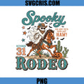 Spooky Rodeo Ghost Cowboy Halloween PNG, October 31 Rodeo Ghost Design PNG