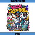 Back To School Graffiti PNG, Hip Hop Student Design PNG