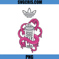 Pink Spray Paint Adidas PNG, Dripping Paint Adidas Design PNG
