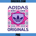 Adidas Originals Logo PNG, Retro Streetwear Graphic PNG