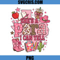 She's A Para I Can Tell PNG, Pink Western Cowgirl School PNG