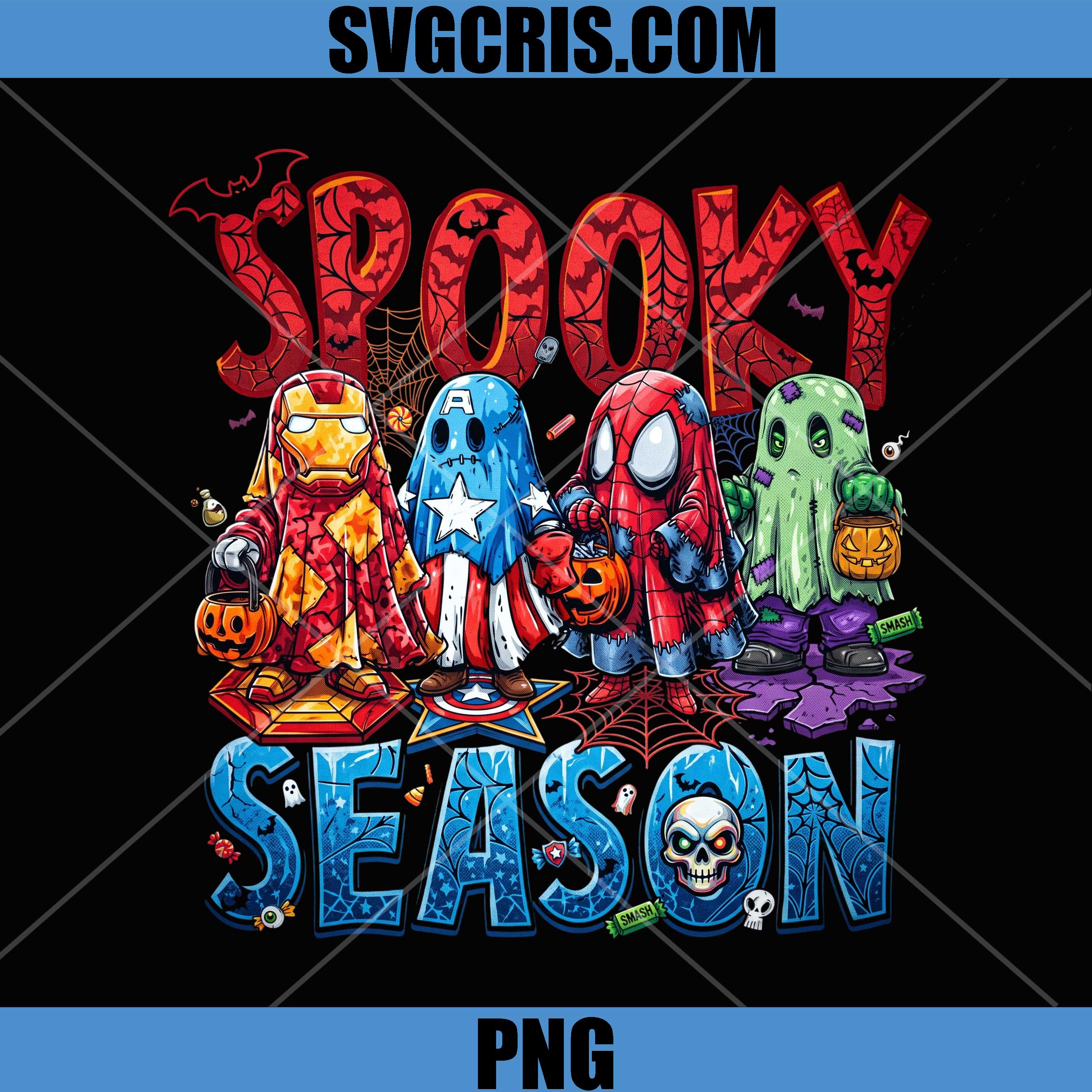 Spooky Season Marvel Hero PNG, Marvel Halloween Hero PNG
