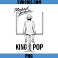 Michael Jackson King Of Pop PNG, MJ Retro Music Legend PNG