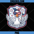 Patriotic Goose America Design PNG, USA Goose Flag PNG