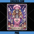 The Mental Bake Down PNG, Skeleton Baker PNG, Gothic Cupcake PNG